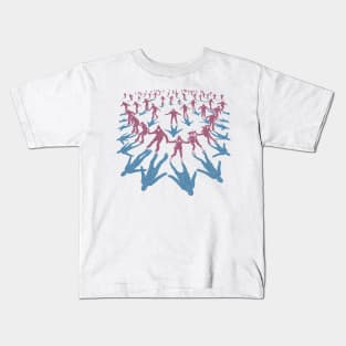 The Ice Skaters Kids T-Shirt